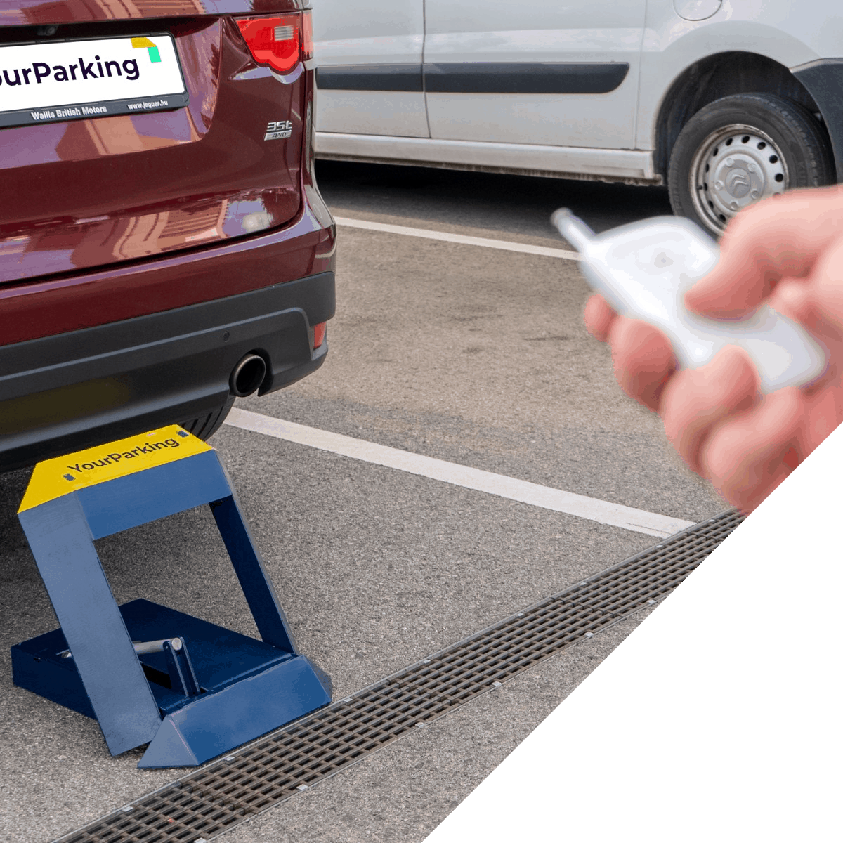 Yourparking-advanced smart parkolásgátló
